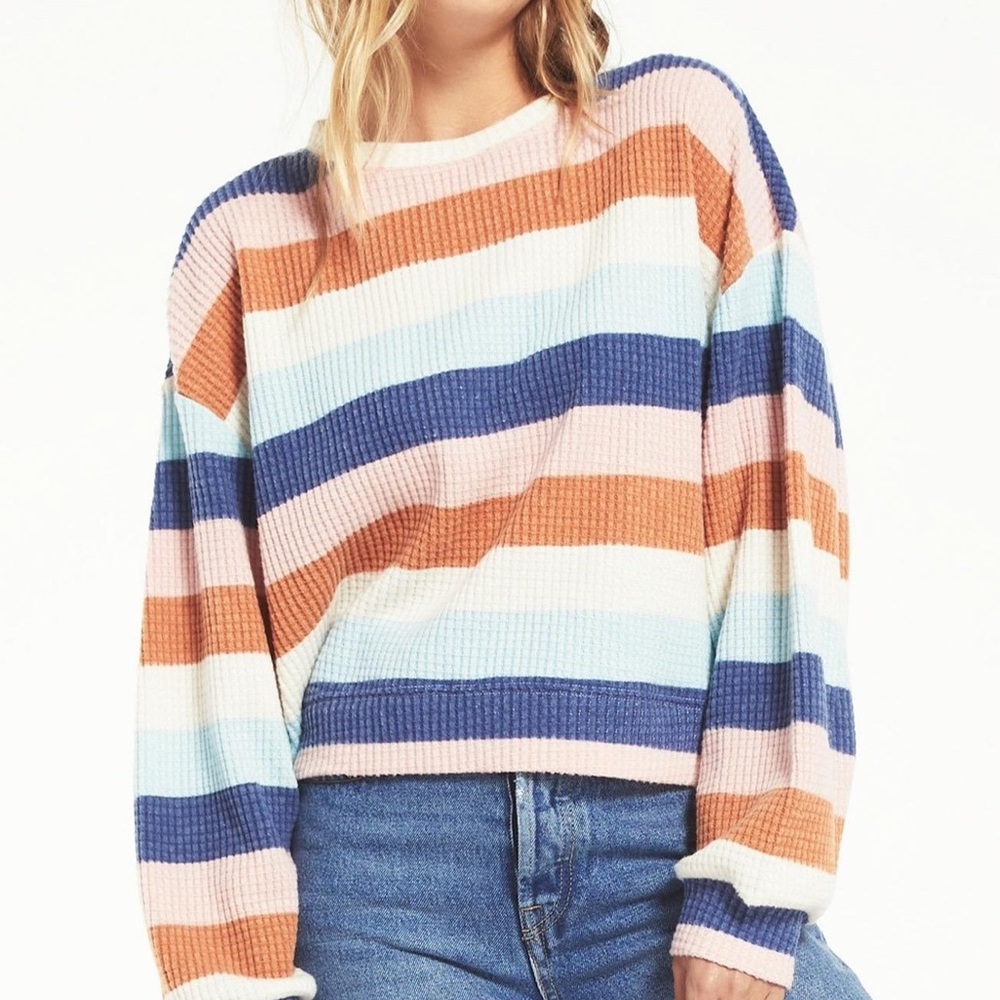 Stitch Fix l Z Supply Mercer Stripe Thermal Top